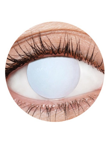 Blind White Contact Lenses