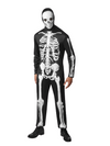 Adult boney skeleton costume
