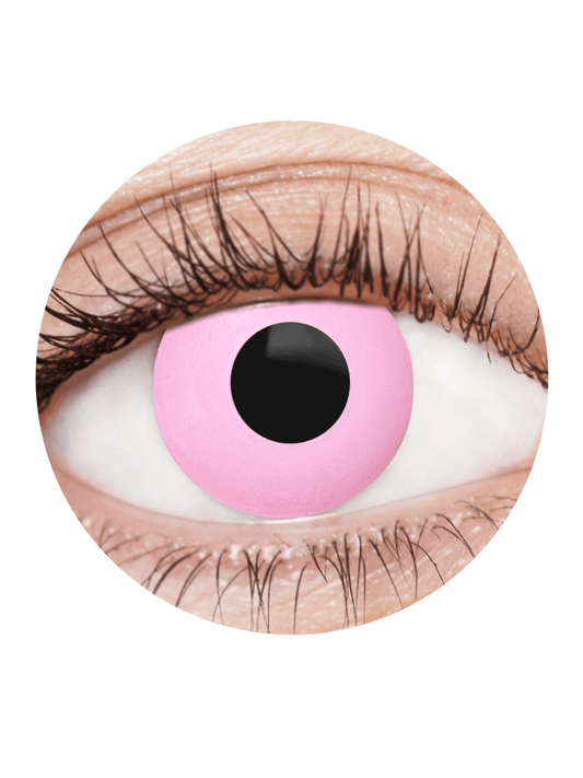 Pink Manga Contact Lenses