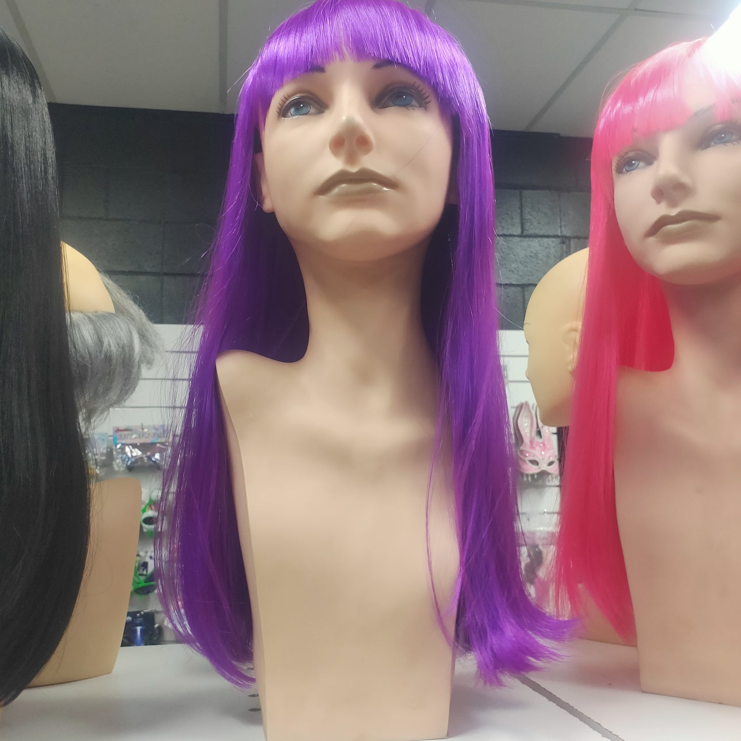 Long Cleo Party Character Wig Various Colours