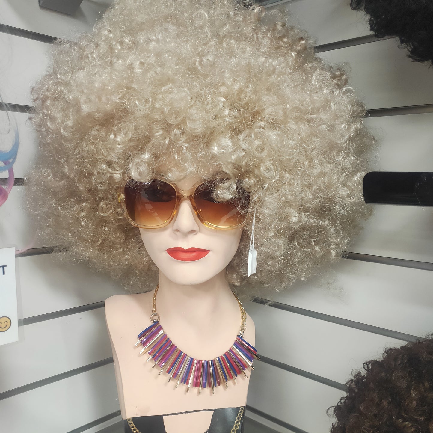 Mega Afro Blonde