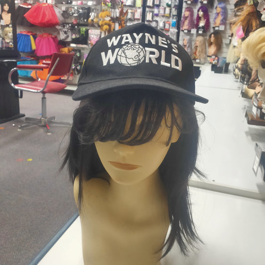 Wayne's Word hat and wig set