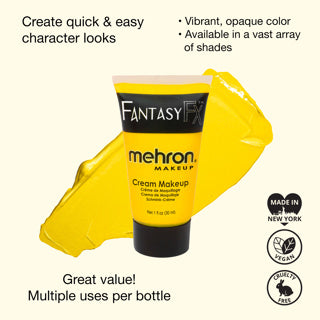 Mehron Fantasy FX Cream Makeup - Yellow