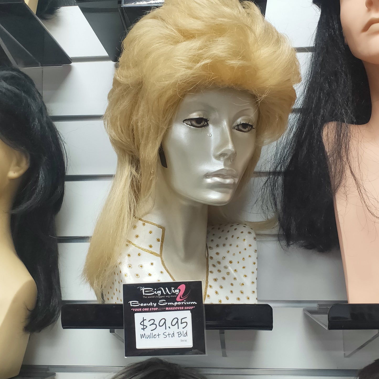 Standard mullet blonde