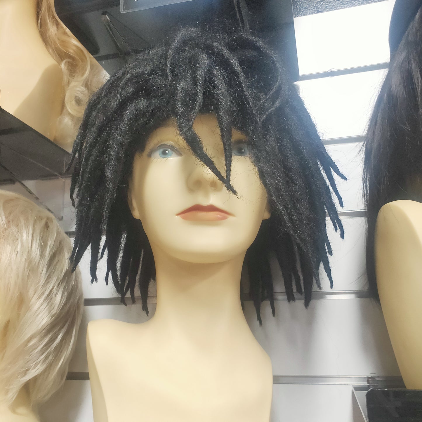 Black Short dreads wig