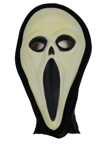 Scream mast glow in the dark