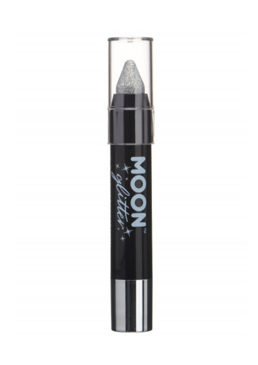 Moon Glitter Body Crayons - Glitter Silver