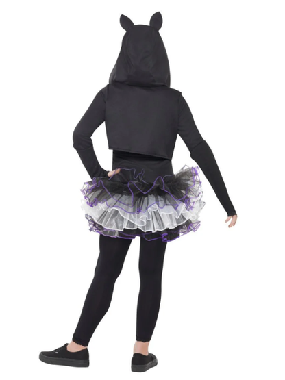 Purple skelly cat costume- Teen