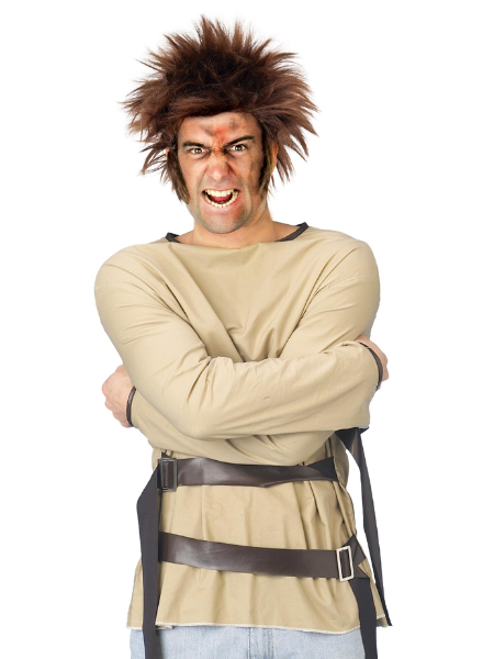 Strait Jacket restrained costume unisex adult