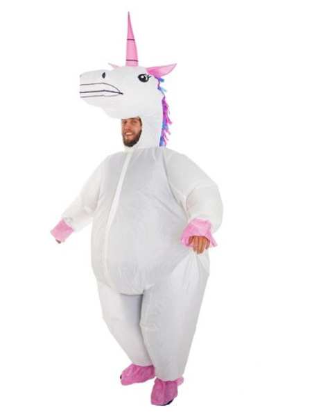 Inflatable unicorn costume - Adult
