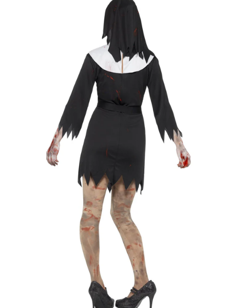Zombie Sister / Nun costume adult