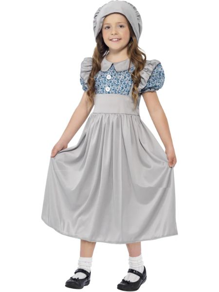 Victorian School Girl costume Child