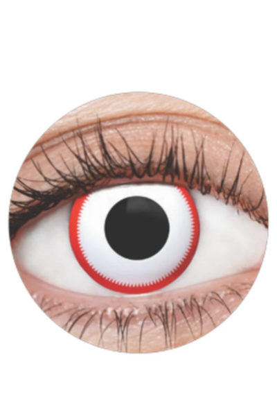 White Manson III Contact Lenses