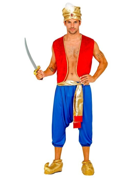 Arab Prince Costume (Aladdin Inspired) - Adult
