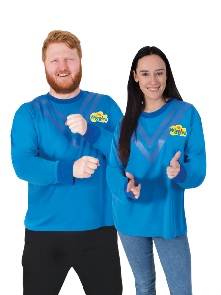 Wiggles T-shirt Blue adult