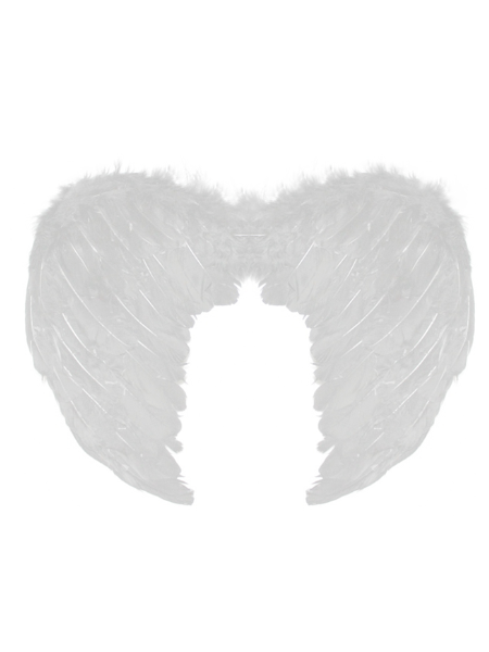 Angel Wings Feather Small White