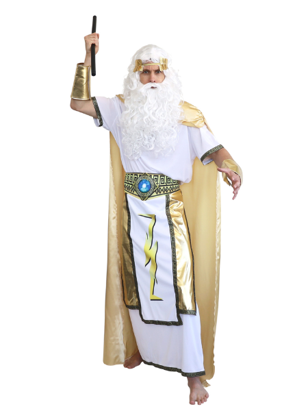 Zeus God costume adult